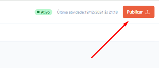 Tela do iHelp: Como editar um robô já existente