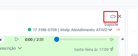 Tela do iHelp: O que são marcadores