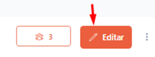Tela do iHelp: Como editar um robô já existente